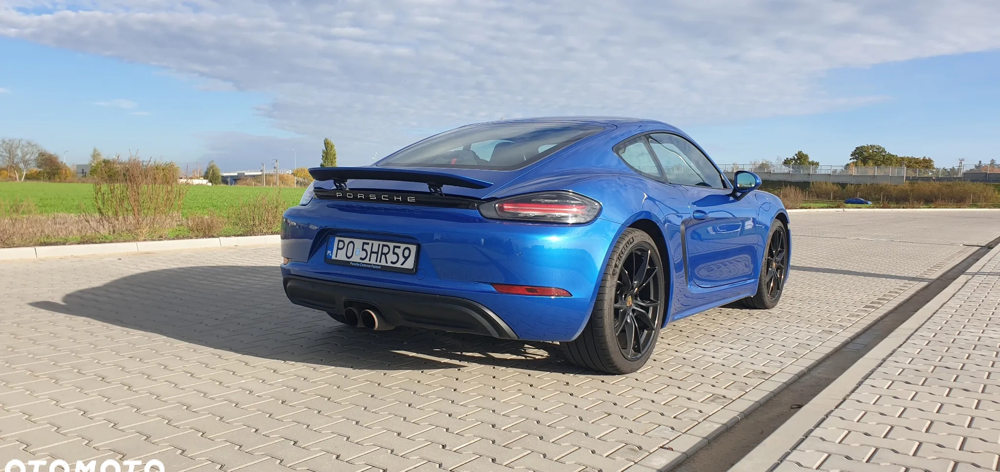 Porsche 718 Cayman cena 233718 przebieg: 159000, rok produkcji 2018 z Poznań małe 191